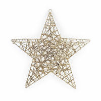 LED-DEKOLEUCHTE Santa Lila Kupferfarben 49x49x5 cm Kunststoff - Kupferfarben, Kunststoff (49/5/49cm) - Mondex