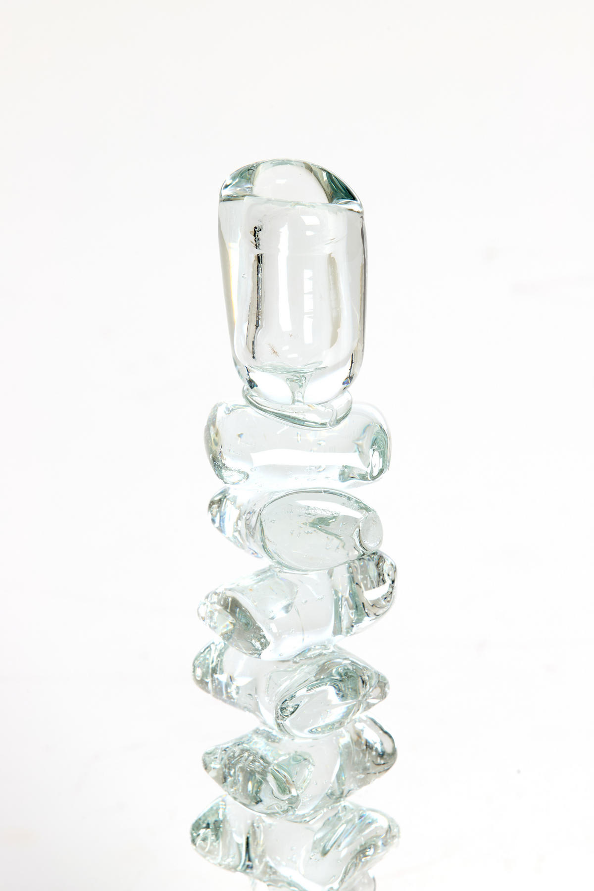 KERZENHALTER Estiva Hell Ø11/24,5 cm - Transparent, Glas (11/24.5/11cm) - Light & Living