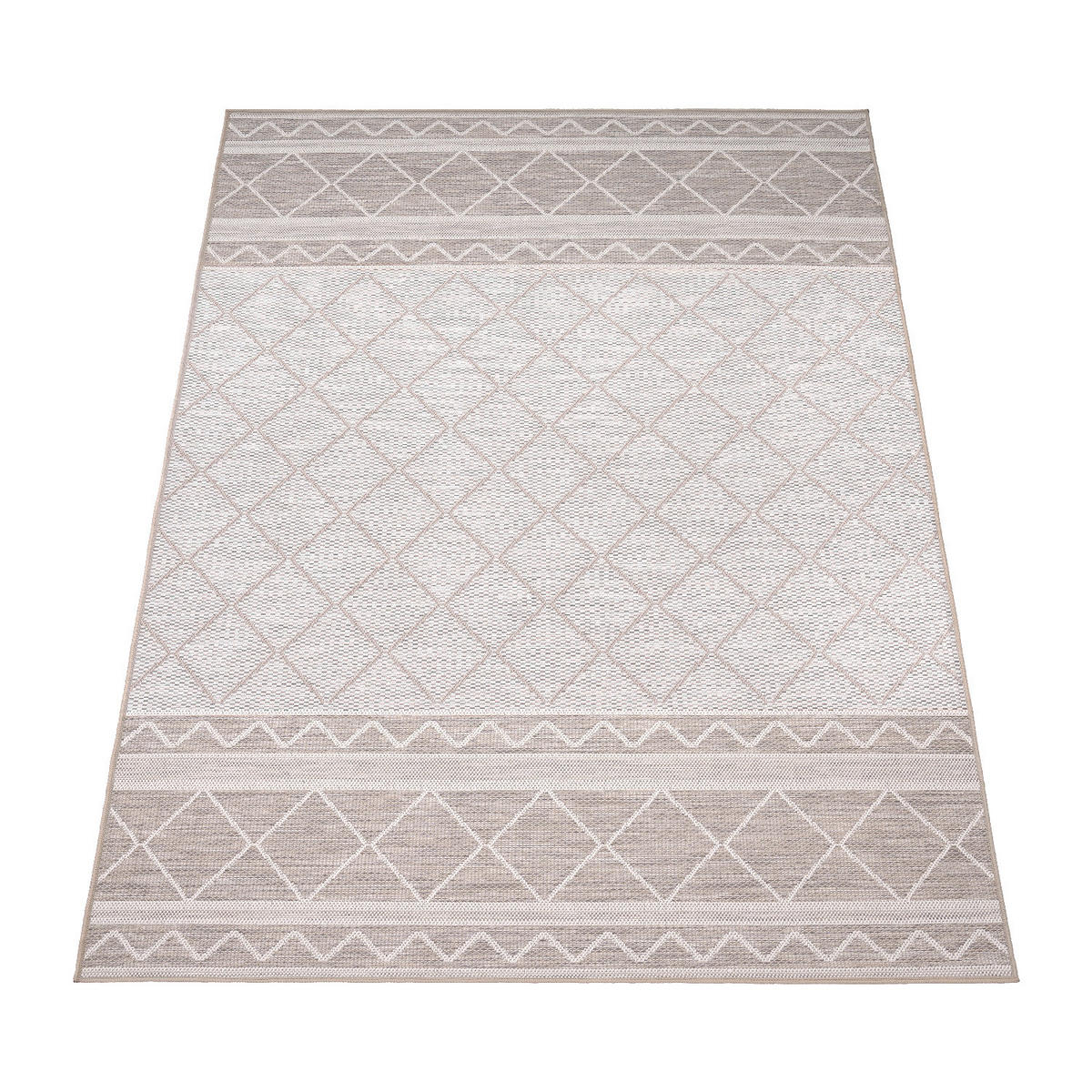 OUTDOORTEPPICH 60/100 cm Vermont 191 - Beige, Textil (60/100cm) - Paco Home