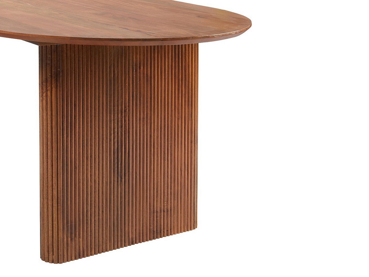 ESSTISCH - 8 Personen - Mangoholz - Holzfarben - BALIMELA - Naturfarben, Holz (200/100/76cm) - Vente-Unique