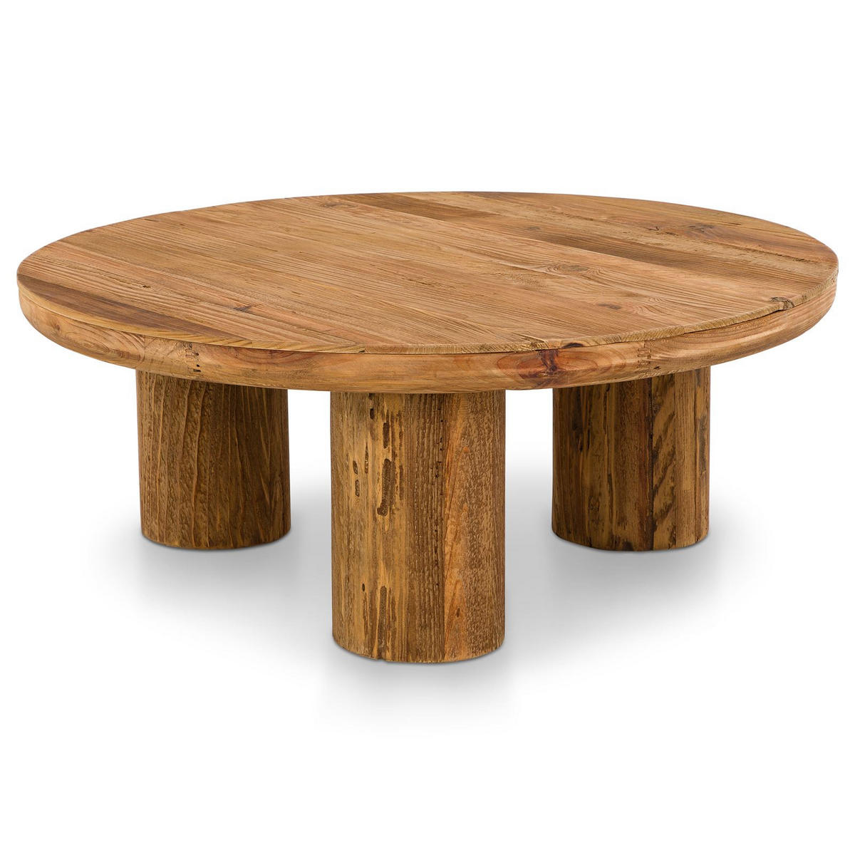 COUCHTISCH SAKATA natur - Naturfarben, Holz (90/90/36cm) - IDIMEX