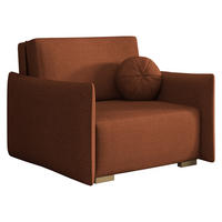 SCHLAFSOFA Viva Glov I - Naturfarben/Bronzefarben, Holz/Textil (104/85/98cm) - MIRJAN24