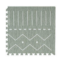 SPIELMATTE Berber Moss grün 120x180 - Grün, Kunststoff (120/180cm)