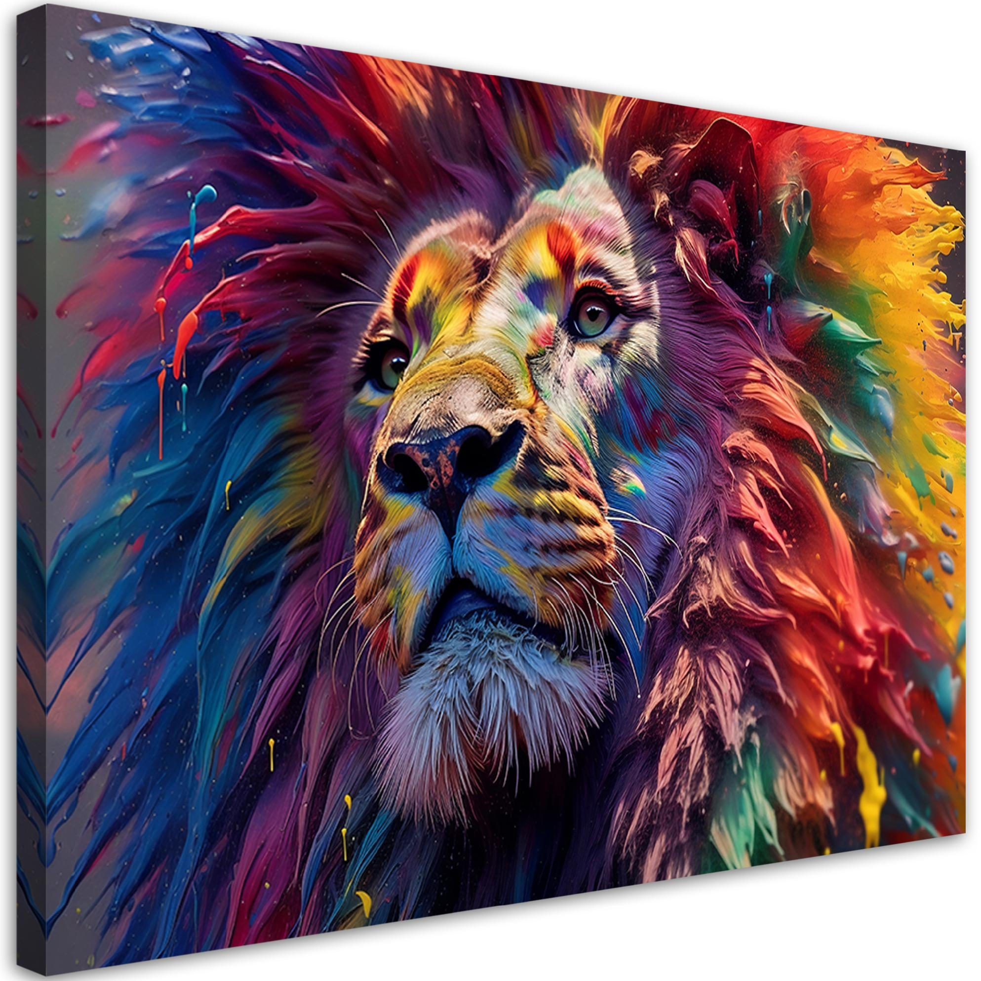 Feeby Wandbild Mehrfarbig 60x40 cm
