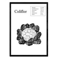 POSTER Coliflor A3 Rahmenlos - Klar, Papier (29.7/5/42cm) - Nacnic