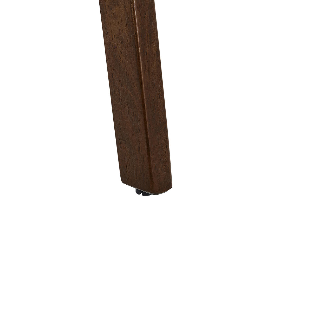 ESSZIMMERSTUHL 2er-Set Holzwerkstoff Dunkler Holzfarbton Yuba - Dunkelbraun, Holz/Textil (56/79/44cm) - Beliani