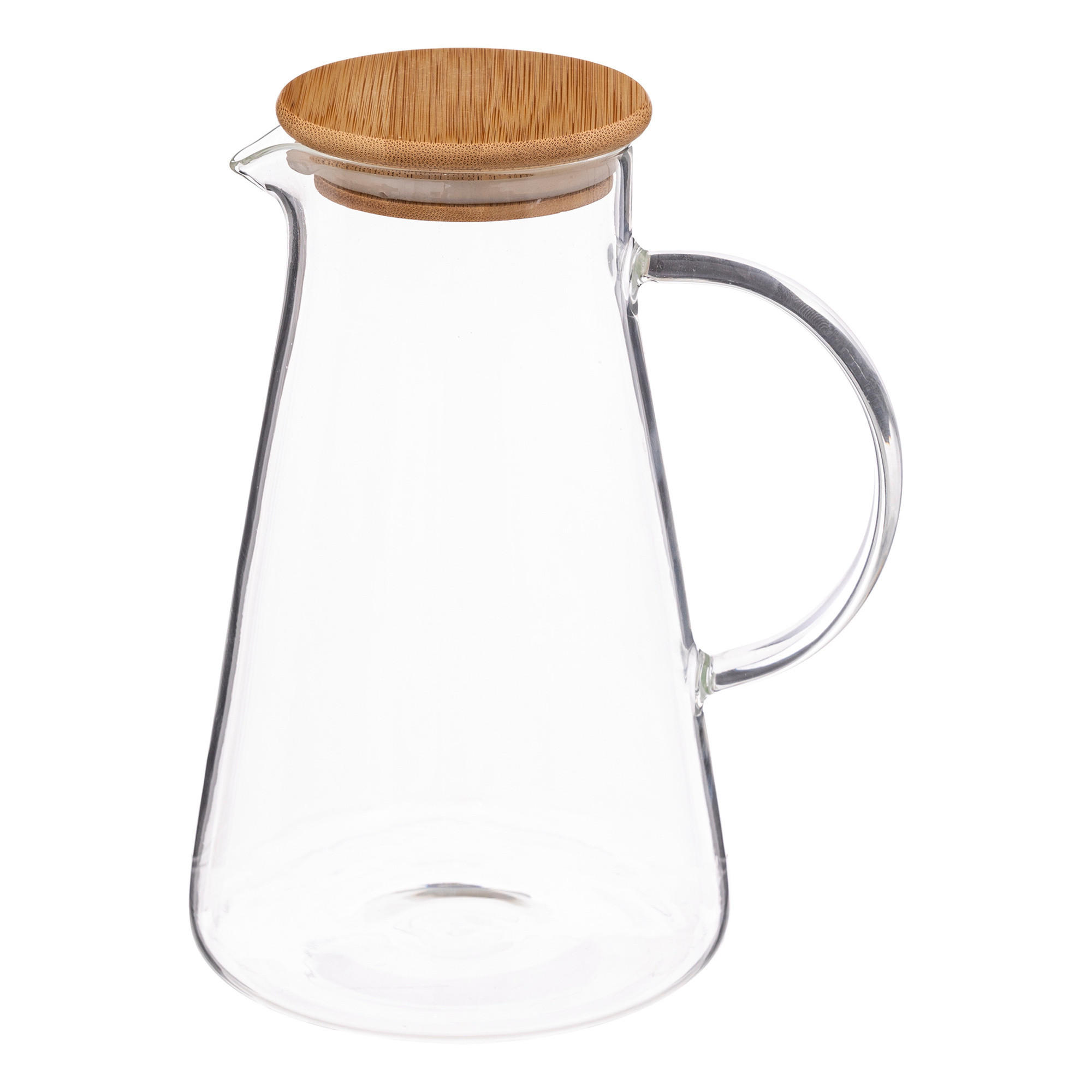 GLASKARAFFE Kanne Chila Transparent 1,5 l 16,8/13/21 cm - Transparent, Glas (1.5L) - Atmosphera Createur d´interieur