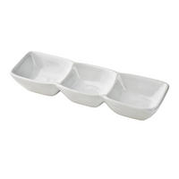 SERVIERPLATTE Basic Nature Weiß 26x8x4 cm Keramik - Weiß, Keramik (8/4/26cm) - Mondex