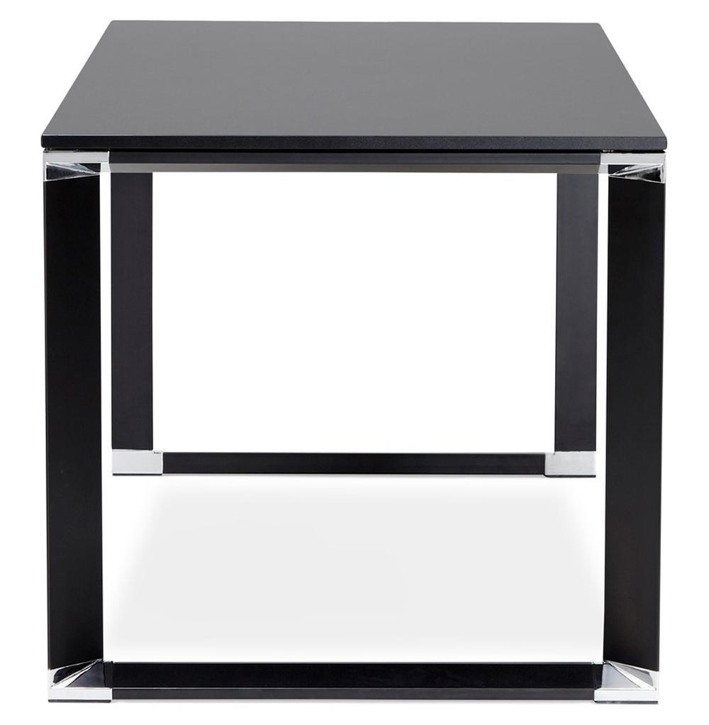 Thumbnail - Kadima Design Schreibtisch, Schwarz, Holz, Rechteckig,Rechteckig, Kufe, 140x74x70 cm, Arbeitszimmer, Schreibtische, Büro...