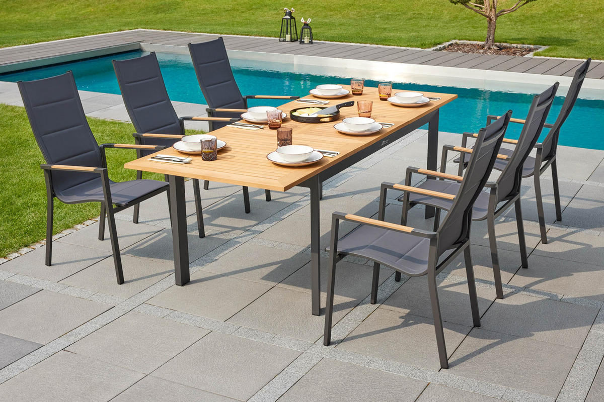 STAPELSTUHL New Jersey 68x57x108 cm, Metall, Anthrazit - Anthrazit, Metall (68/108/57cm) - dasmöbelwerk
