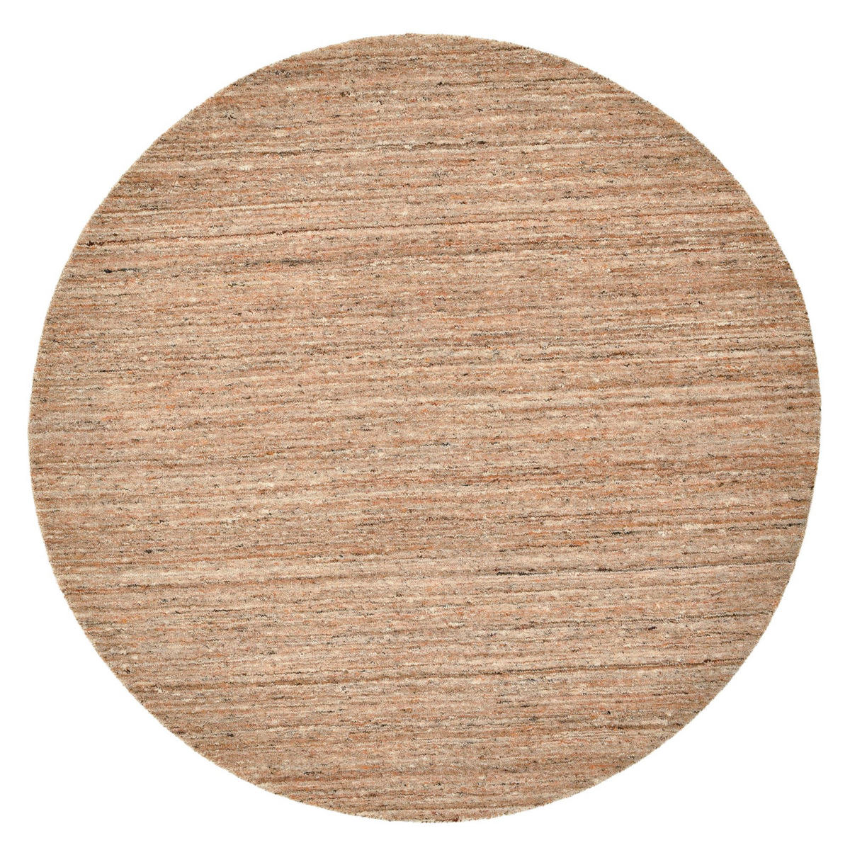 HANDWEBTEPPICH Pure 150x150 cm - Currygelb, Textil (150/150cm) - THEKO