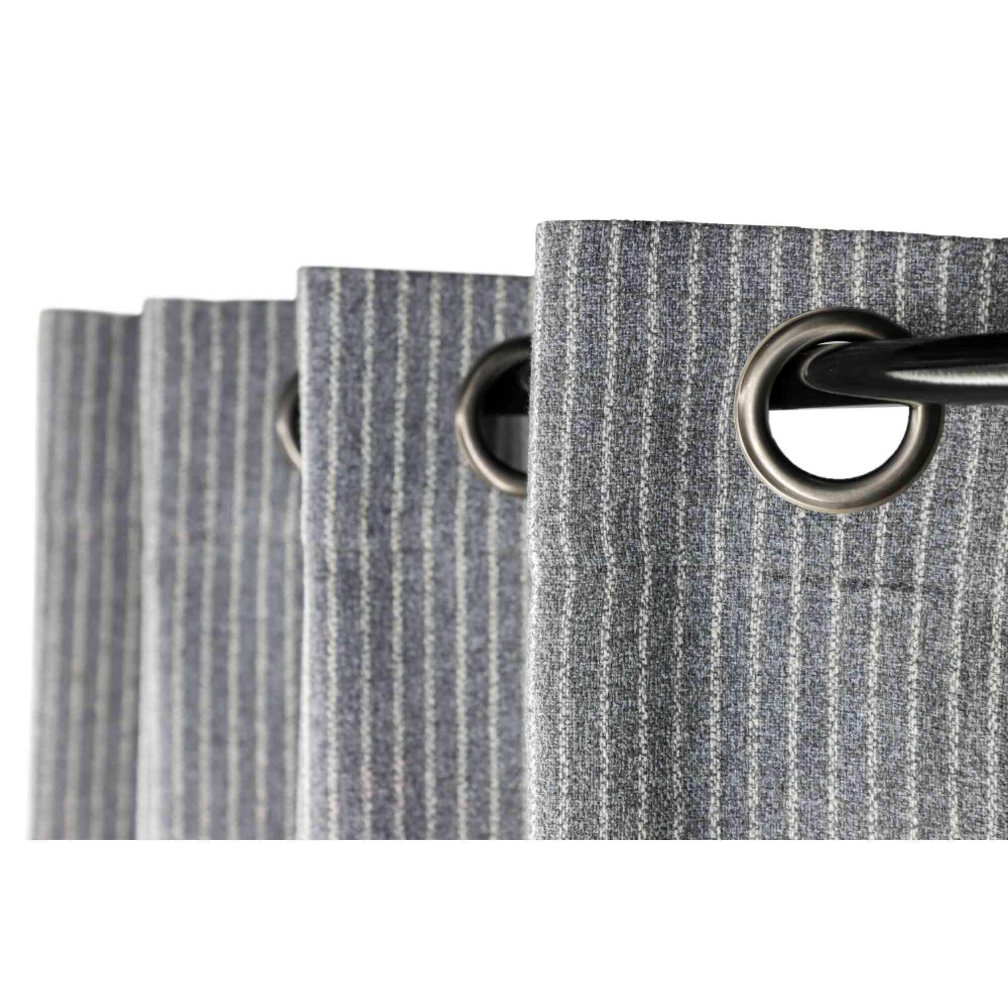 ÖSENSCHAL E-Fun blickdicht 140/250 cm   - Grau, Basics, Textil (140/250cm) - Esprit
