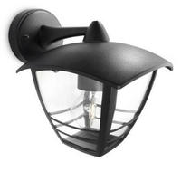 WAND- & DECKENLEUCHTE Schwarz - Schwarz, Metall (20/24/20cm) - Philips
