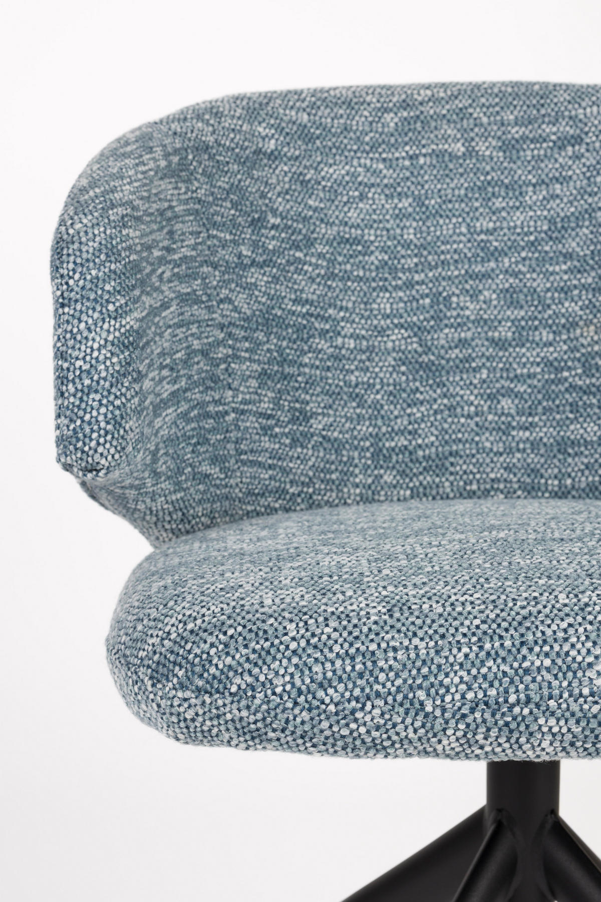 ESSZIMMERSTUHL Balado - Blau - 57/54.5/78 cm - 2er-Set - Blau, Textil (54.5/78/57cm)