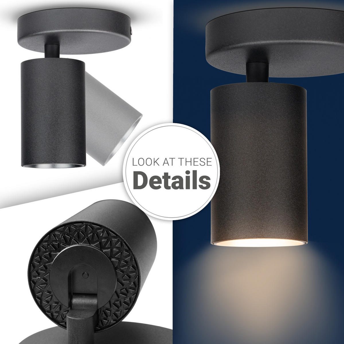 STRAHLER Timo Rd - Schwarz, Metall (9/5.7/12.7cm) - Paco Home