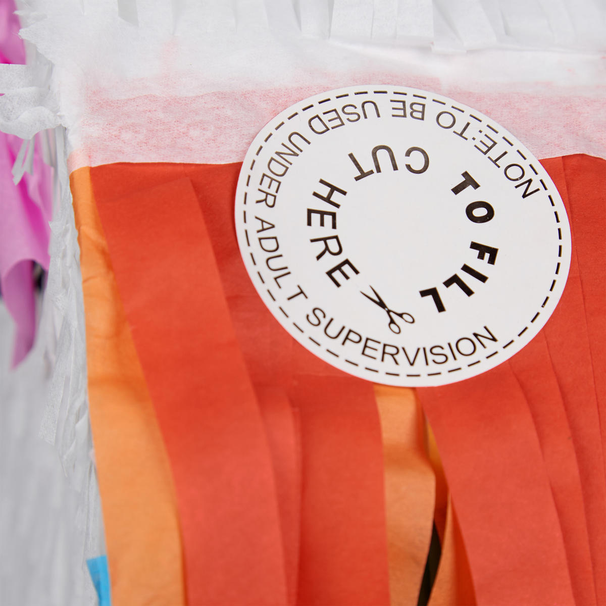 PINATA Einhorn - Weiß, Papier (39.5/41.5/9cm) - Relaxdays