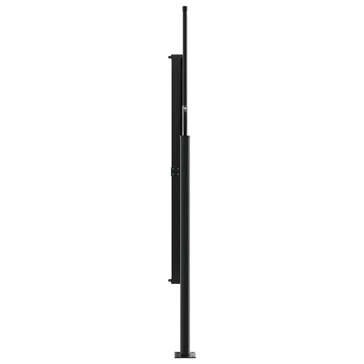 SEITENMARKISE Ausziehbar Anthrazit 160/600 Cm - Anthrazit, Textil (160/600cm) - vidaXL