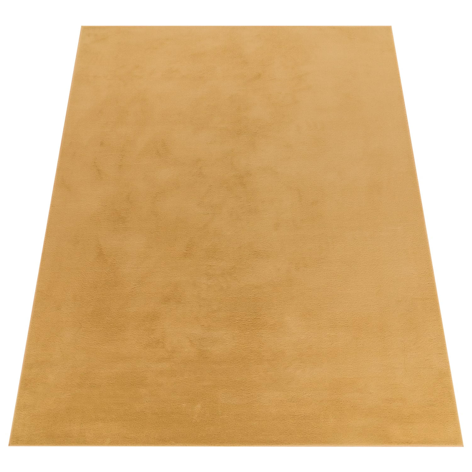 Paco Home Hochflorteppich Gelb 200x280 cm