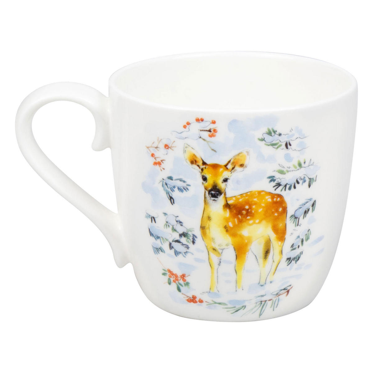 KAFFEEBECHER Winter Fawn - Naturfarben, Keramik (0.45L) - Könitz