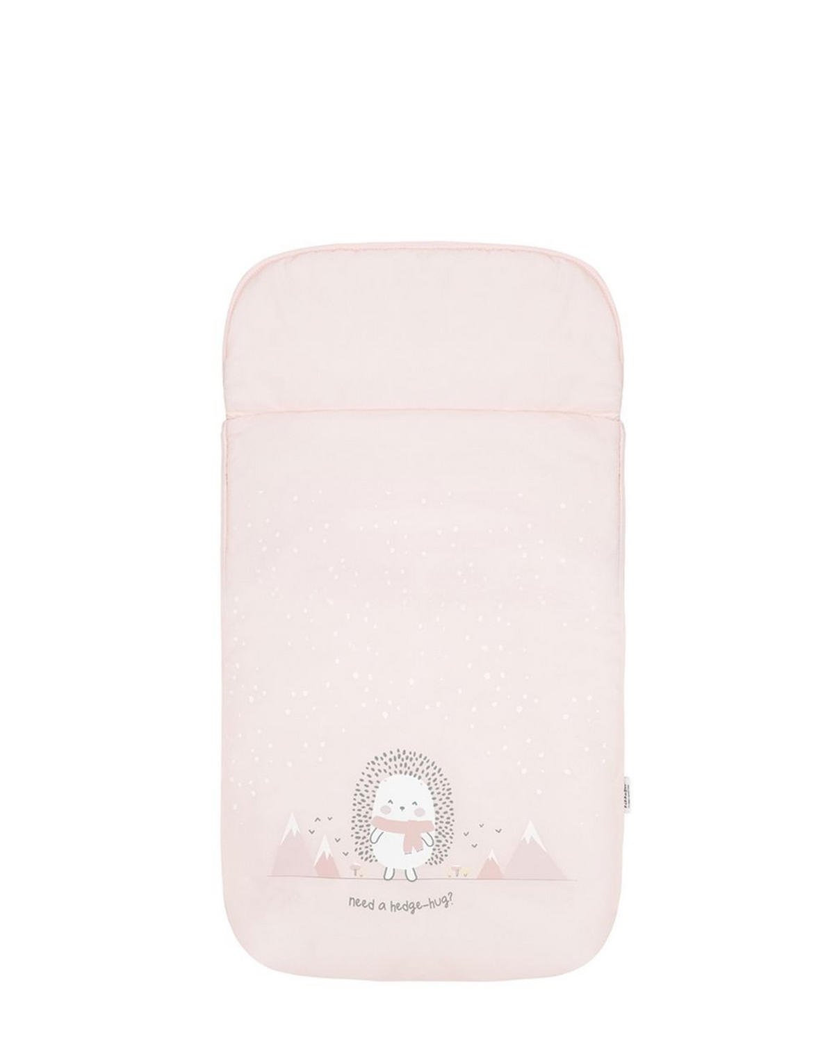 FUSSSACK Polar Friends rosa pink Fleecefutter, wasserabweisend, für 5-Punkt-Gurt, Reißverschluss - Rosa, Textil (48/10/85cm) - Kikka boo