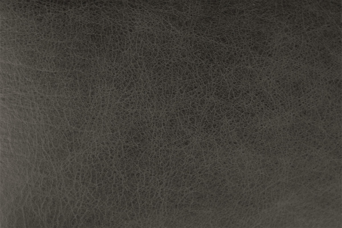 ECKSOFA BLOOM Anthrazit Leder - Anthrazit/Schwarz, Leder (276/177cm) - KAWOLA