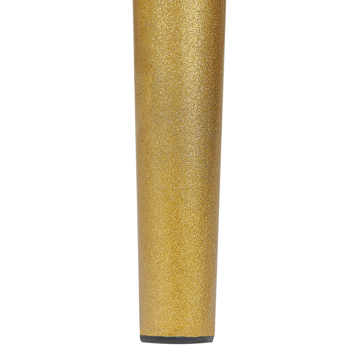 BANKETTSTUHL 2er-Set Gold Girard - Goldfarben/Weiß, Metall (41/91/42cm) - Beliani