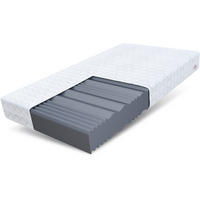 KOMFORTSCHAUMMATRATZE Comfort Plus H3 20 cm - Weiß, Textil (90/200cm) - FDM