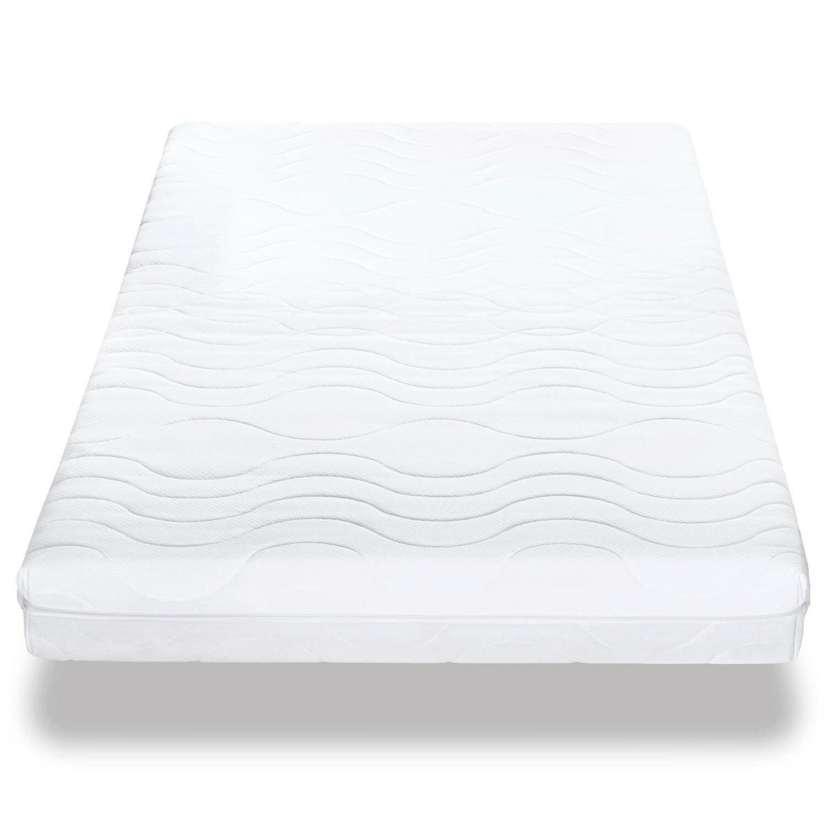 KALTSCHAUMMATRATZE Premium 90x200 cm - Weiß, Textil (90/200cm) - CloudComfort