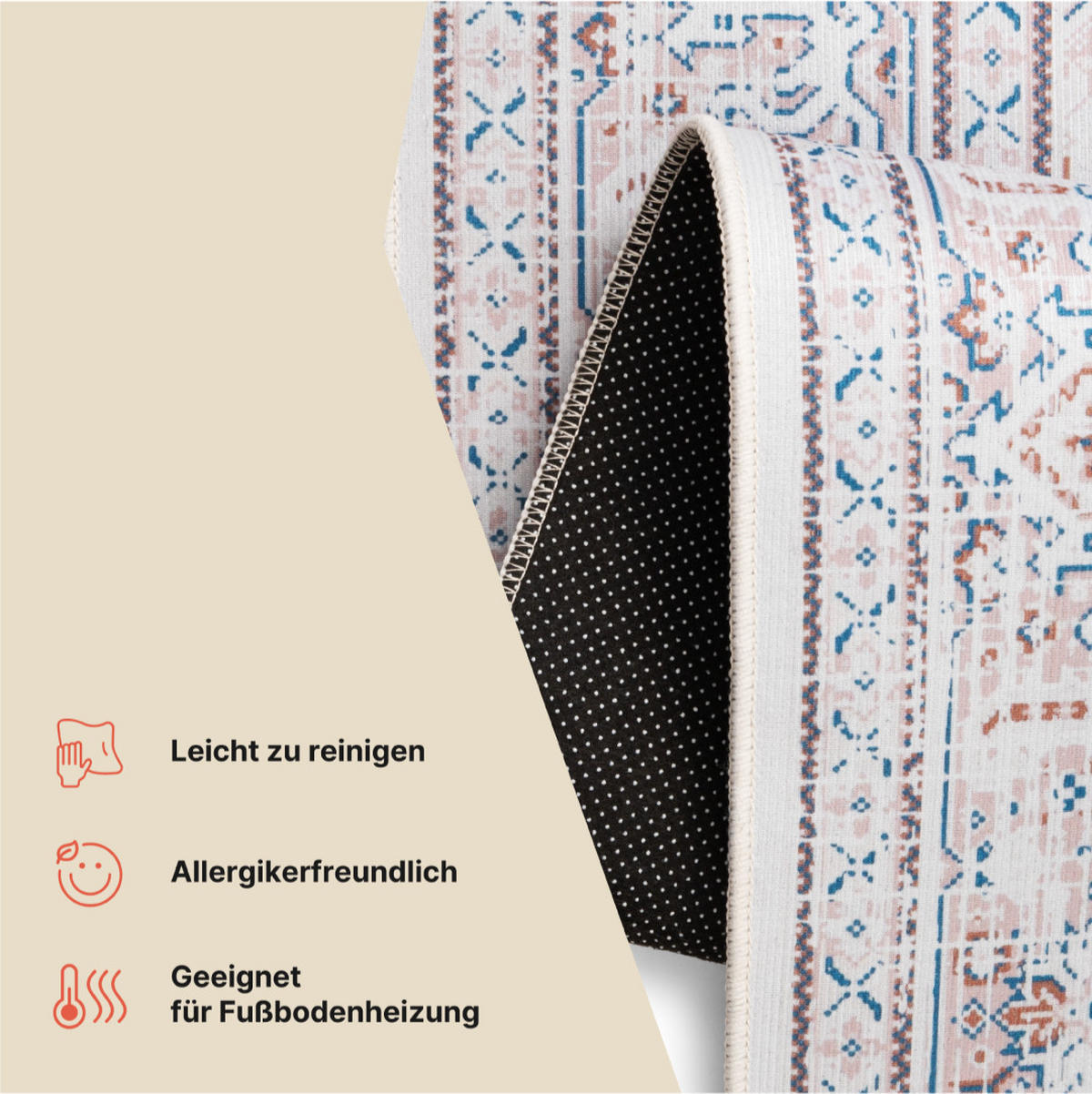TEPPICH NORA Multicolor 180/250 cm - Multicolor, Textil (180/250cm) - Tapiso