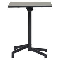 CAFÉTISCH, Adam, Schwarz, Stahl, 60 x 60 x 73 cm - Schwarz, Metall (60/60/73cm) - ebuy24