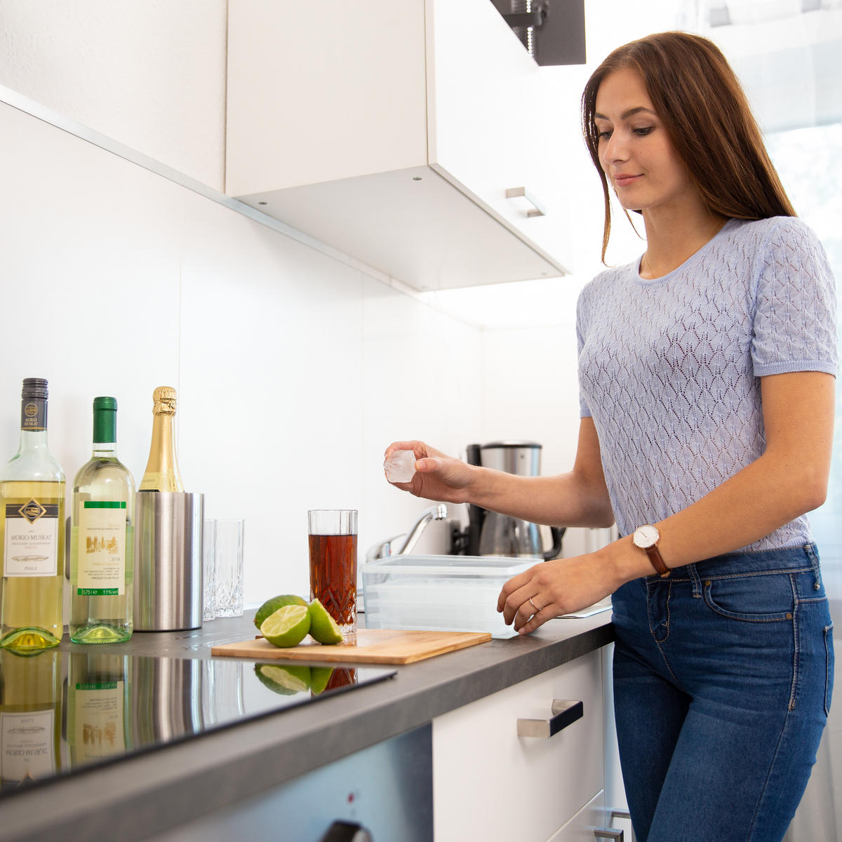 6TLG.EISWÜRFELFORMSET - Multicolor, Kunststoff (28/11/13.5cm) - Relaxdays