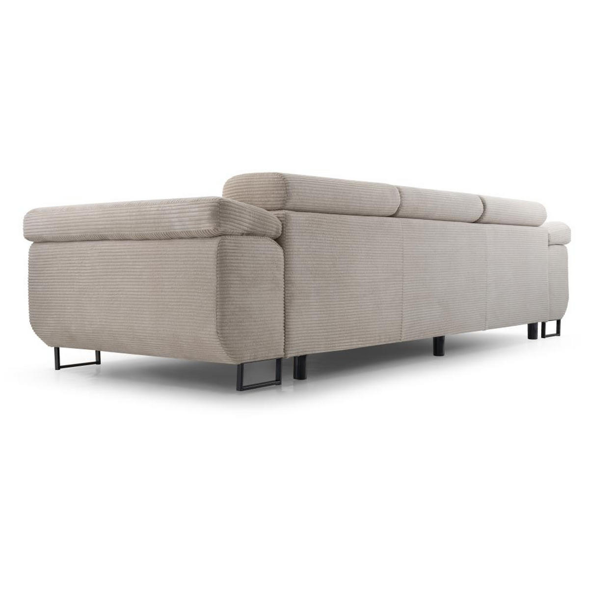 3-SITZERSOFA mit Schlaffunktion Navio hellgrün - Schwarz/Hellgrün, Textil (274/90/98cm) - Beautysofa