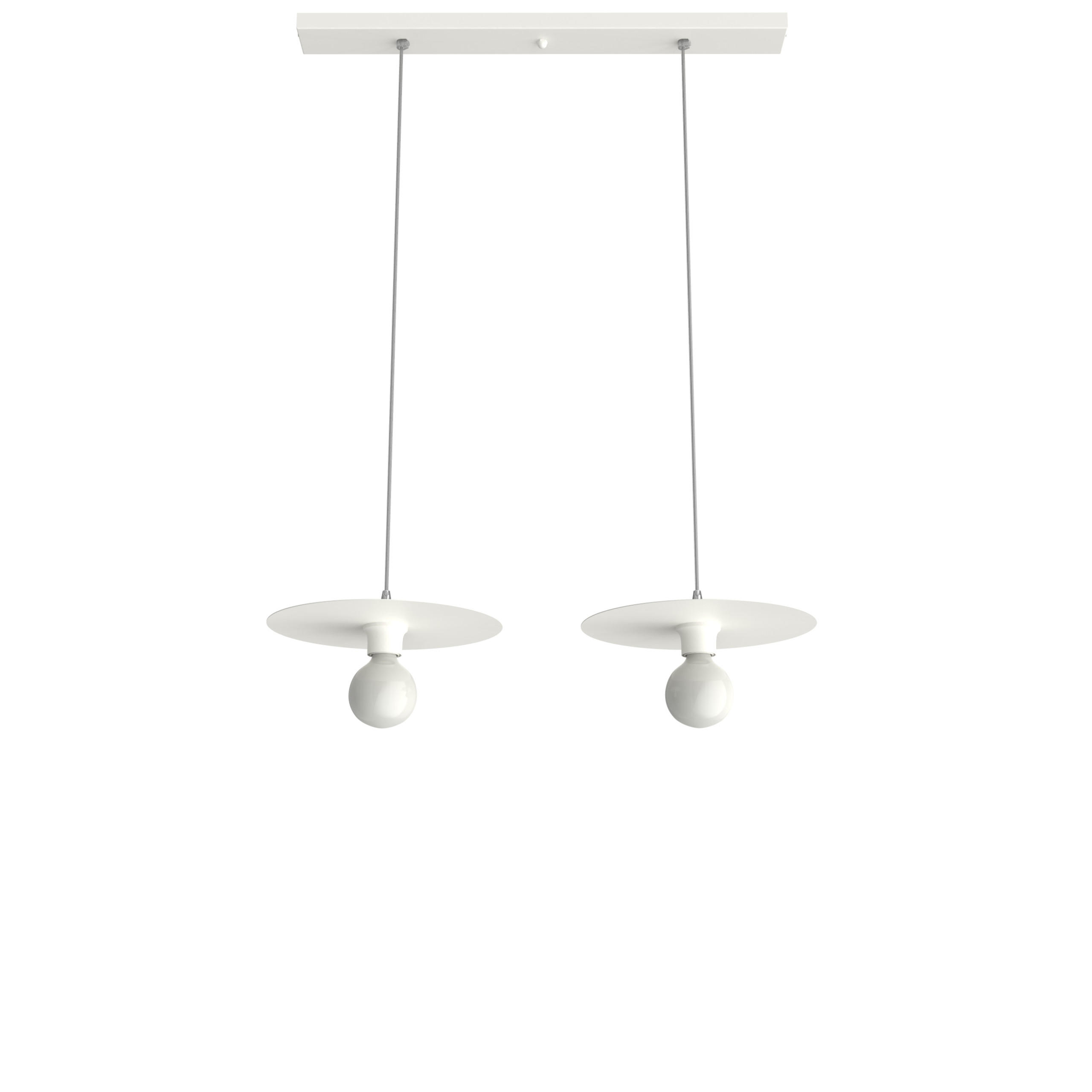 HÄNGELEUCHTE - Weiß, Metall (30/30/7cm) - Lumicom