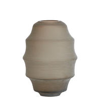 VASE Nayoro Braun Ø31/42 cm - Braun, Glas (31/42cm) - Light & Living