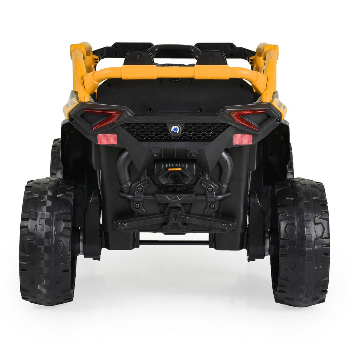 KINDERELEKTROAUTO SUV Arizona orange EVA-Reifen Fernbedienung Lichter Musik - Orange, Kunststoff (115/72/62cm) - Moni