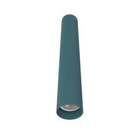DECKENLEUCHTE Rond - Blau, Metall (6/6/40cm) - Lumicom