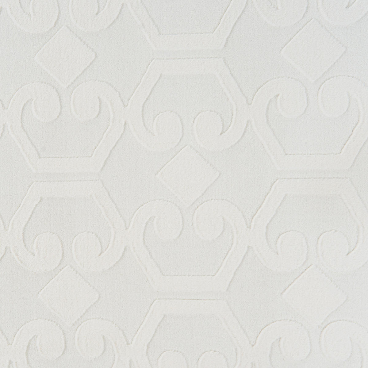 KOBEREC Krémově bílý 160/230 cm Gannett - bílá/krémová, textil (160/230cm) - Beliani