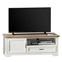 TV-LOWBOARD - Weiß, Holzwerkstoff (143/54/51cm) - home24