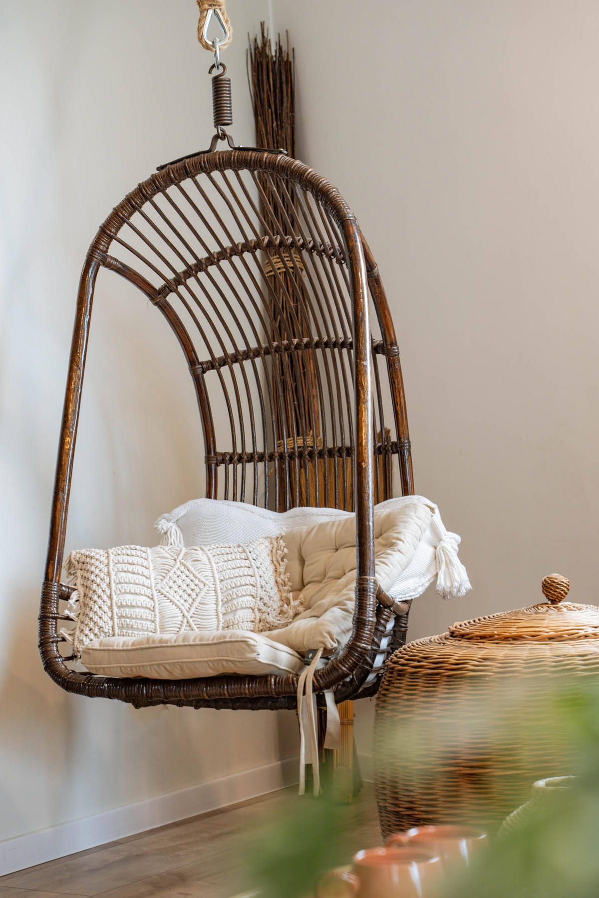 ZIERKISSEN Macralina 30/50 cm - Beige, Naturmaterialien (50/30cm) - Douceur d´intérieur