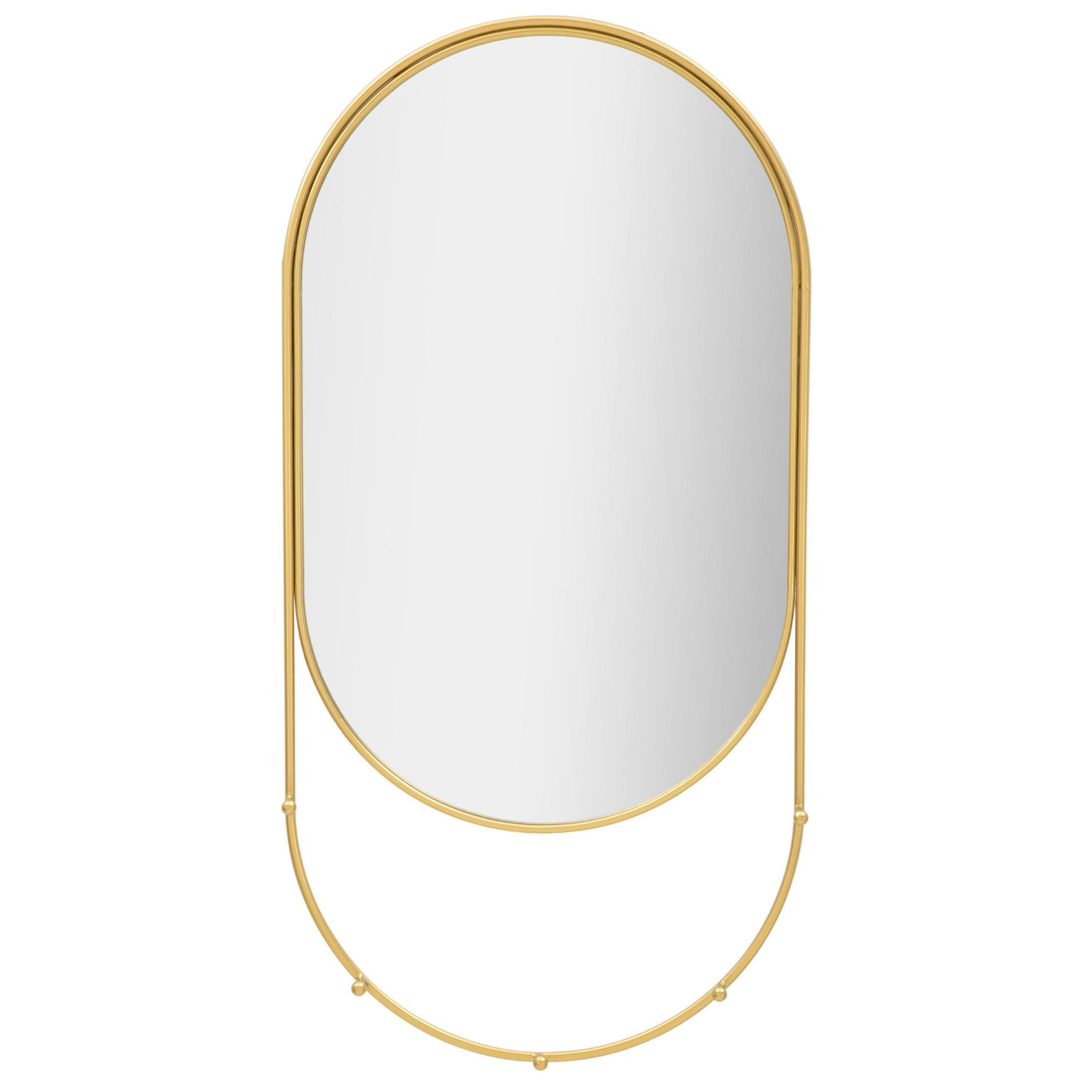 Mauro Ferretti Wandspiegel Gold 40x79.5x5.5 cm