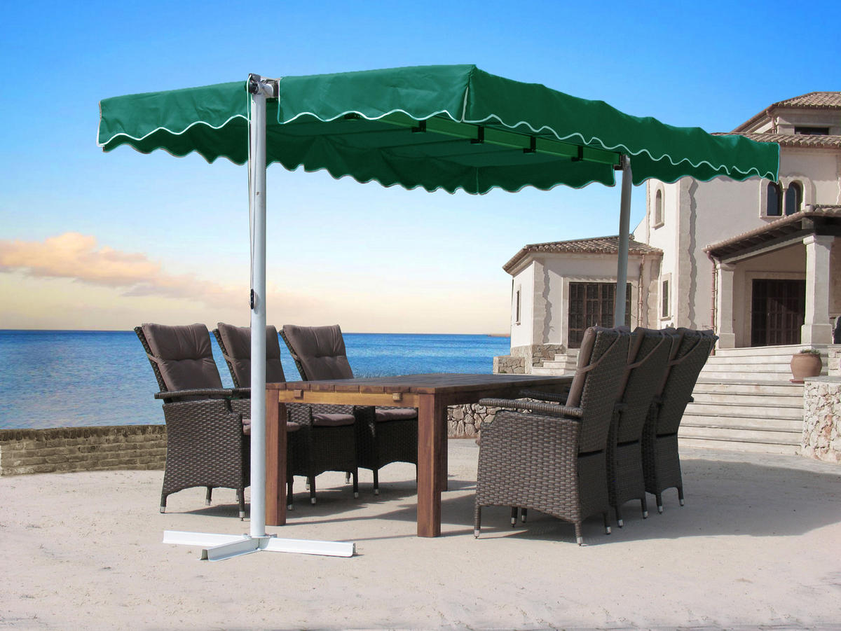 ERSATZDACH Markise Dubai 375x225 cm Grün - Grün, Textil (375/1/225cm) - QUICK STAR