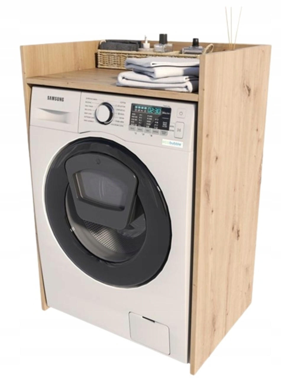 WASCHMASCHINENSCHRANK Artisan Eiche 66/51,8/98 cm - Eiche Artisan, Holzwerkstoff (66/98/51.8cm) - Matkam Möbel