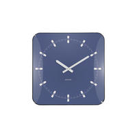 WANDUHR Sucinto Dome Blau 4.5/35/35 cm - Blau, Kunststoff (35/35/4.5cm) - Karlsson