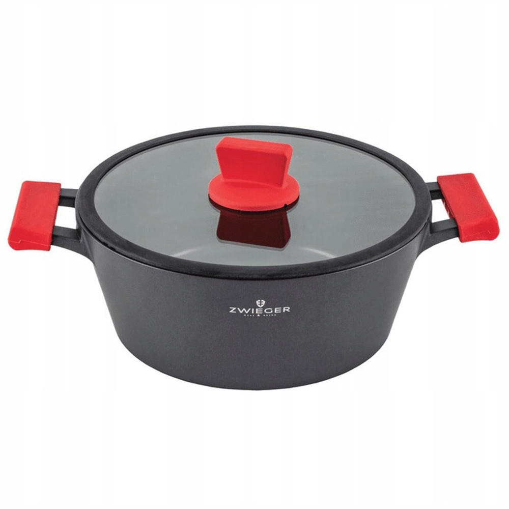 KOCHTOPF Obsidian Schwarz 37/30.5/14 cm Metall - Schwarz, Metall (30.5cm) - Mondex