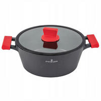 KOCHTOPF Obsidian Schwarz 37/30.5/14 cm Metall - Schwarz, Metall (30.5cm) - Mondex
