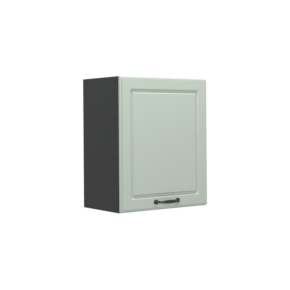 HÄNGESCHRANK R-Line, Mint Landhaus/Anthrazit, 50 cm - Anthrazit/Grün, Holzwerkstoff (50/60/31cm) - Vicco
