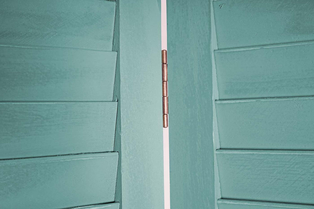 PARAVENT Grün - Grün, Holz (120/170/2cm) - MCW