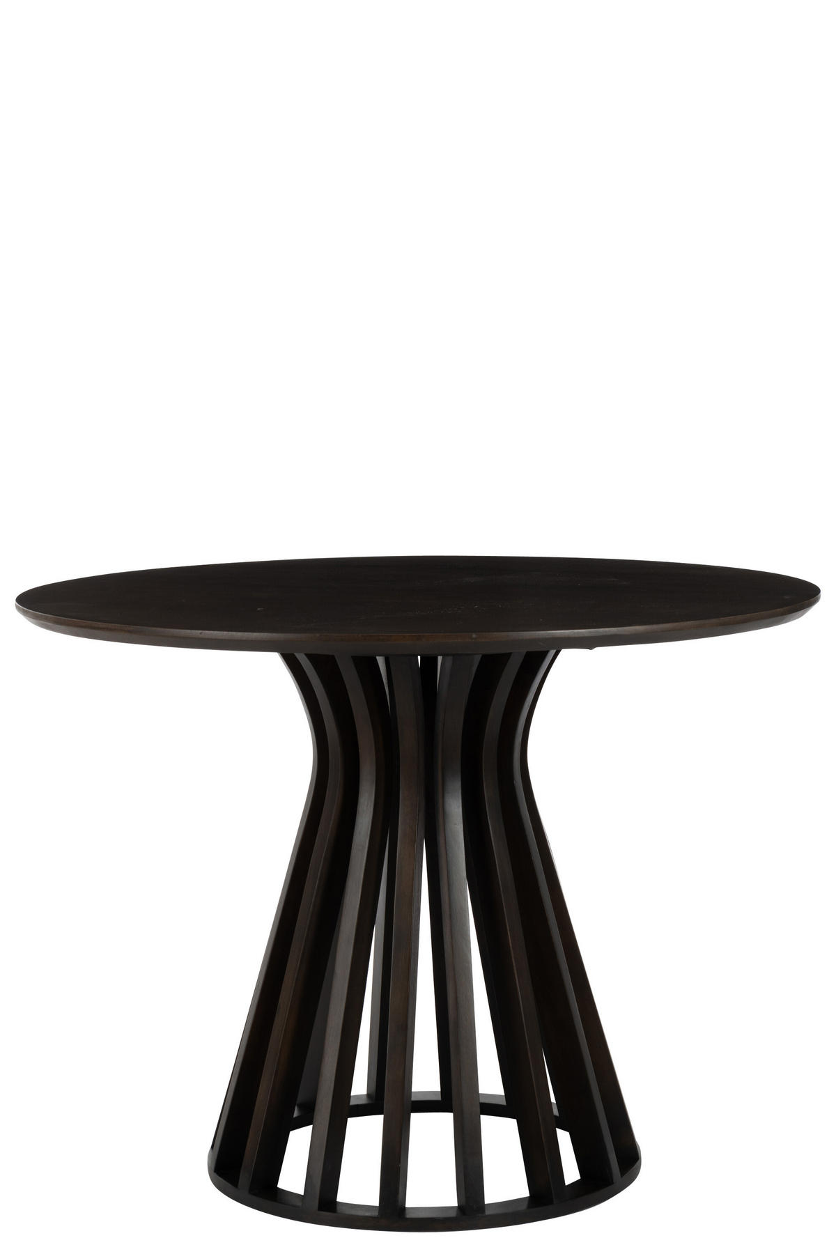 TISCH ELI - Holz - Schwarz - Schwarz, Holz (110/110/76cm) - J-Line