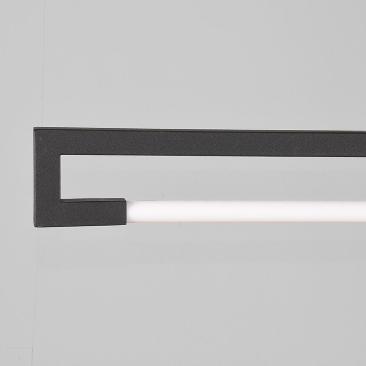 PENDELLEUCHTE Futuro Schwarz 9/120/118 cm - Schwarz, Metall (9/120/118cm) - LABEL51
