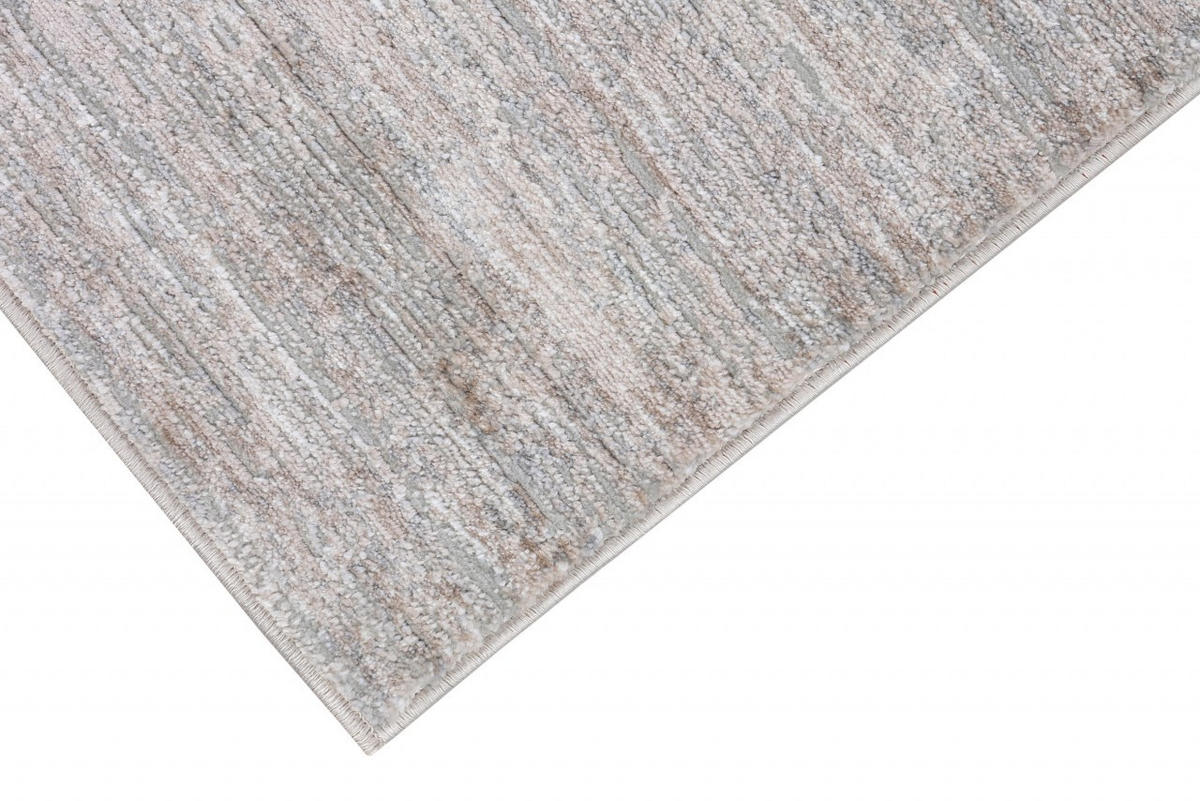 KOBEREC grafitový sivý abstraktný - 80 x 150 cm - svetlosivá, textil (80/150cm) - Mazovia